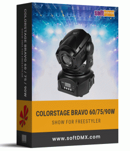 GOTOWE SHOW dla 4x COLORSTAGE BRAVO 60 / 75 / 90W na RAMPĘ