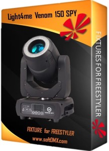 Fixtura Light4me Venom 150 SPY