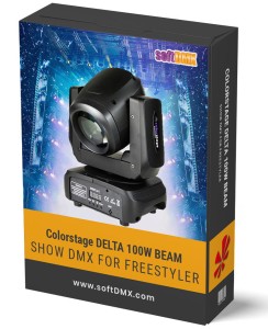Gotowe Show dla 4x COLORSTAGE DELTA 100W BEAM na TOWERY