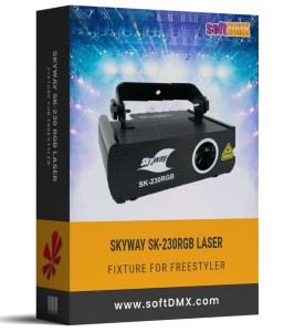 Fixtura Skyway SK 230 RGB LASER