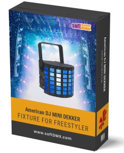 Fixtura American Dj MINI DEKKER
