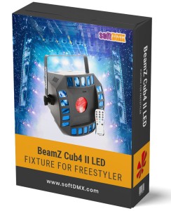 Fixtura BeamZ Cub4 II LED 