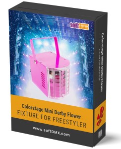 Fixtura Colorstage MINI DERBY FLOWER