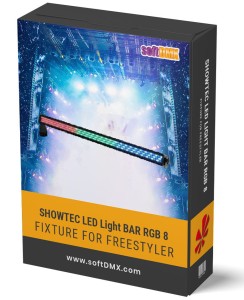 Fixtury Showtec LED  Light BAR RGB 8 (PAKIET FIXTUR)