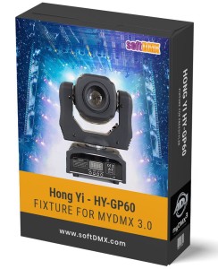 Fixtura Hong Yi HY-GP 60 MyDMX3.0