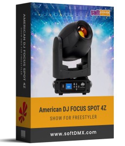 Gotowe Show dla 2/4szt American DJ FOCUS SPOT 4z TOWERY