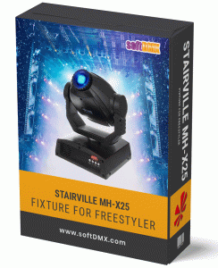 Fixtura STAIRVILLE MH-X25 LED 