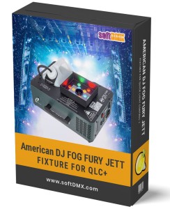Fixtura QLC+ American DJ FOG FURY JETT