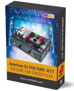 Fixtura American Dj FOG FURY JETT