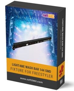 Fixtura Light4me WASH BAR 144 SMD PAKIET FIXTUR