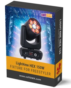 Fixtura LIGHT4ME HEX 150W