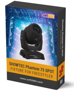 Fixtura Showtec Phantom 75 LED SPOT