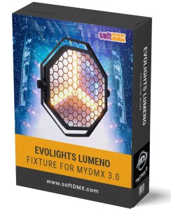 Fixtura EVOLIGHTS LUMENO MyDMX 3.0 / MyDMX Go! / Light Rider