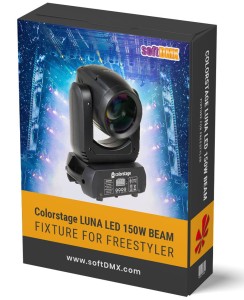 Fixtura Colorstage LUNA LED 150W BEAM