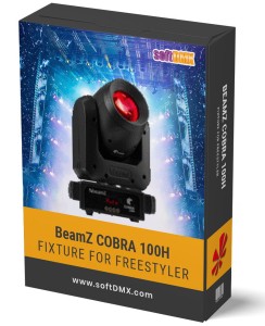 Fixtura BeamZ Cobra 100H