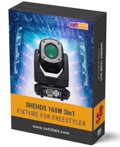 Fixtura SHEHDS 160W 3in1 Gobo Lights