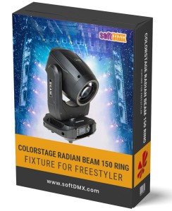 Fixtura Colorstage RADIAN BEAM 150 RING