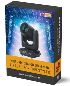 Fixtura YUER JADE DRAGON BEAM 200W