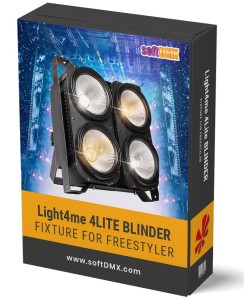 Fixtura Light4me 4LITE BLINDER PAKIET