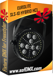 Fixtura Eurolite SLS-10 Hybrid HCL