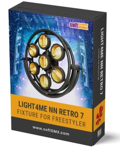 Fixtura Light4me NN RETRO 7 (PAKIET FIXTUR)