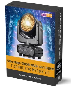 Fixtura COLORSTAGE ORION WASH 4in1 RGBW MyDMX 3.0 / MyDMX Go!
