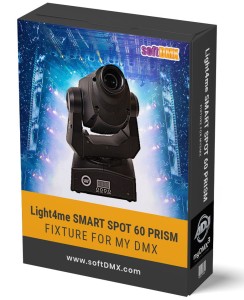 Fixtura LIGHT4me SMART SPOT 60 PRISM MyDMX 3.0 / MyDMX Go!