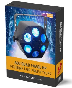 Fixtura American Dj QUAD PHASE HP