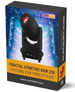 Fixtura FRACTAL SYMETRO BSW 250