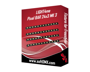 Fixtura Light4me Pixel Bar 24x3 MK III