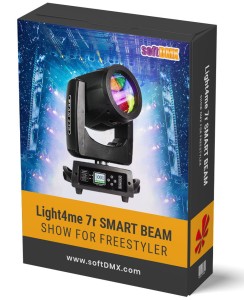 Gotowe Show dla 4x Light4me 7r SMART BEAM na TOWERY