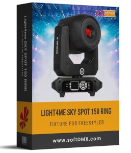 Fixtura Light4me SKY SPOT 150 RING