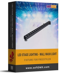Fixtura LED STAGE LIGHTING WALL WASH LIGHT (PAKIET FIXTUR)