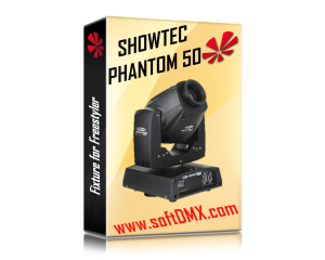 Fixtura Showtec Phantom 50