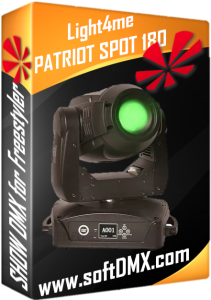4x Light4me Patriot Spot 180 Gotowe Show na RAMPĘ