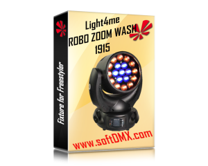Fixtura Light4me Robo Zoom Wash 1915