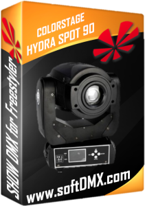 6x Colorstage HYDRA SPOT 90 na RAMPĘ