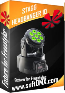 Fixtura STAGG HEADBANGER 10