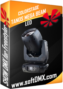 2x Colorstage TANOS BEAM LED GOTOWE SHOW na TOWERY 