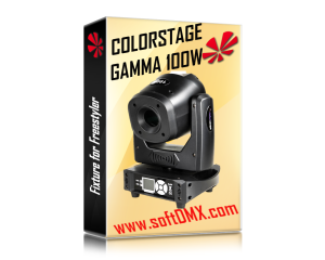 Fixtura COLORSTAGE GAMMA SPOT 100W