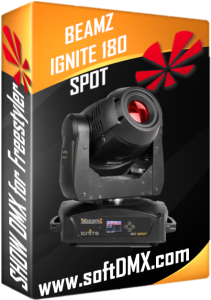 2x BeamZ Ignite 180 SPOT GOTOWE SHOW TOWERY