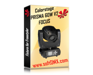 Fixtura Colorstage PRYZMA 60W V2 FOCUS
