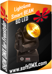 GOTOWE SHOW dla 4x Light4me Smart BEAM 60