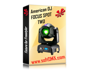 Fixtura American Dj FOCUS SPOT TWO 18CH