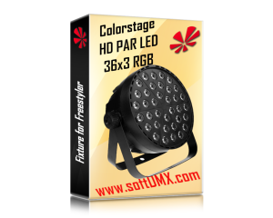 Fixtura Colorstage HD PAR 36x3 RGB