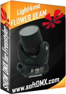 Gotowe Show dla  4x Light4me FLOWER BEAM NA TOWERY