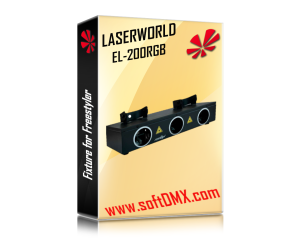 Fixtura Laserworld EL-200RGB