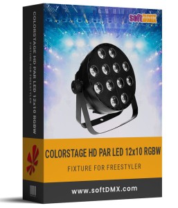 Fixtura COLORSTAGE HD PAR LED 12x10 RGBW