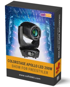 Gotowe Show dla 2x Colorstage Apollo 200W na TOWERY
