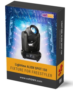 Fixtura Light4me ALIEN SPOT 150